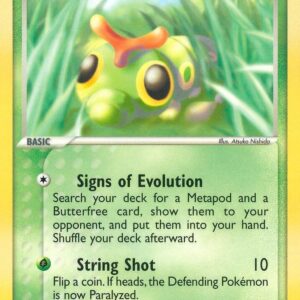 Caterpie 56/112 Reverse Holofoil FireRed & LeafGreen Caterpie 56/112 Reverse Holofoil FireRed & LeafGreen