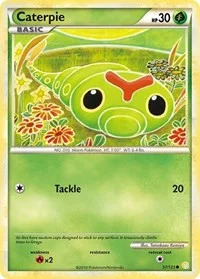 Caterpie | 57/123 | Normal | HeartGold SoulSilver