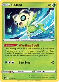 Celebi | 003/072 | Reverse Holofoil | Shining Fates