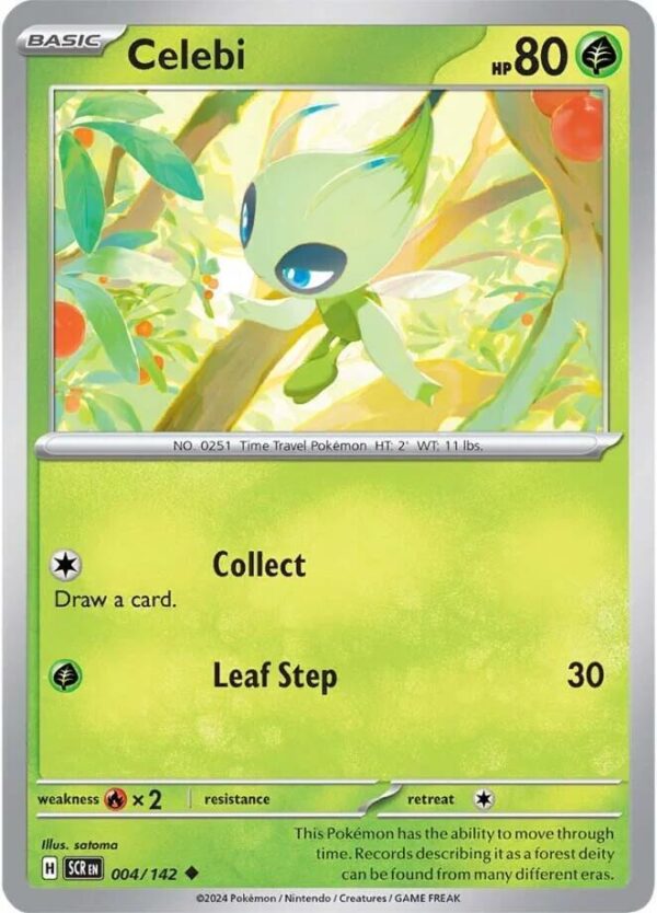 Celebi 004/142 Normal SV07: Stellar Crown