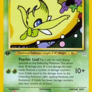 Celebi (16) 16/64 1st Edition Neo Revelation
