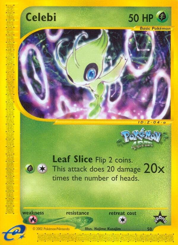 Celebi 50/53 Normal WoTC Promo Celebi 50/53 Normal WoTC Promo