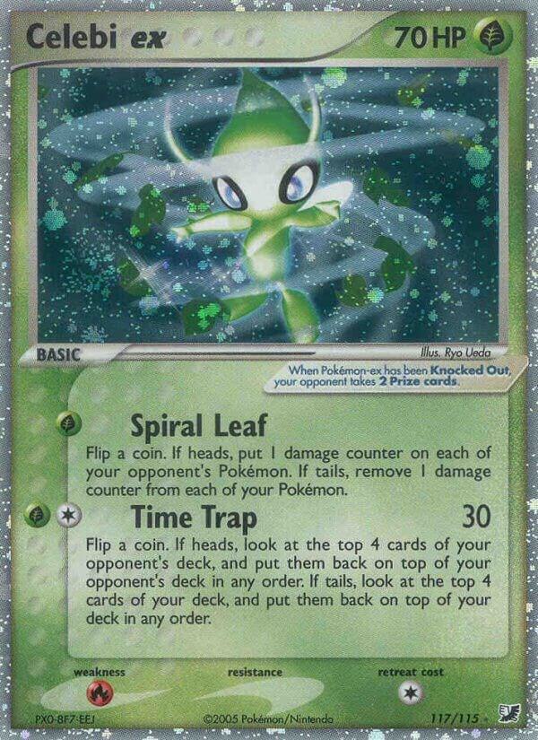 Celebi ex 117/115 Holofoil Unseen Forces