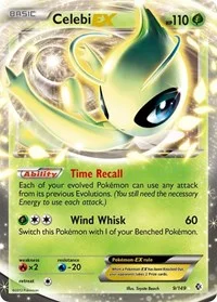 Celebi EX | 9/149 | Holofoil | Boundaries Crossed Celebi EX | 9/149 | Holofoil | Boundaries Crossed