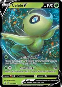 Celebi V | 007/198 | Holofoil | SWSH06: Chilling Reign