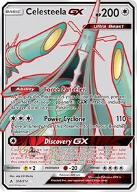 Celesteela GX (Full Art) | 208/214 | Holofoil | SM - Unbroken Bonds