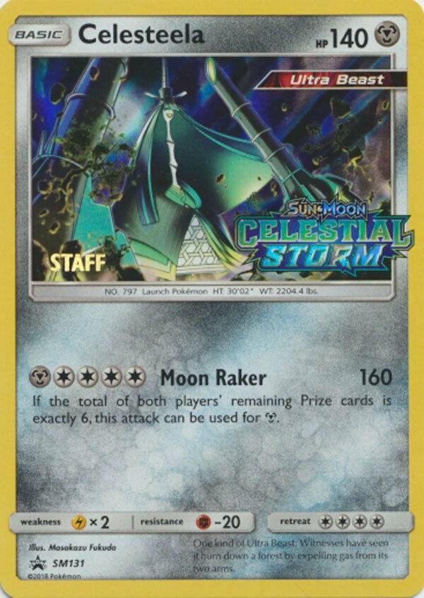 Celesteela SM131 (Prerelease) [Staff] Holofoil SM Promos