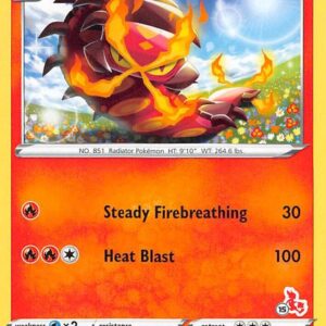 Centiskorch 049/264 (#15 Cinderace Stamped) Normal Battle Academy 2022