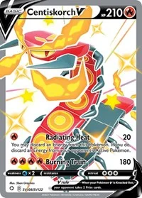 Centiskorch V | SV108/SV122 | Holofoil | Shining Fates: Shiny Vault