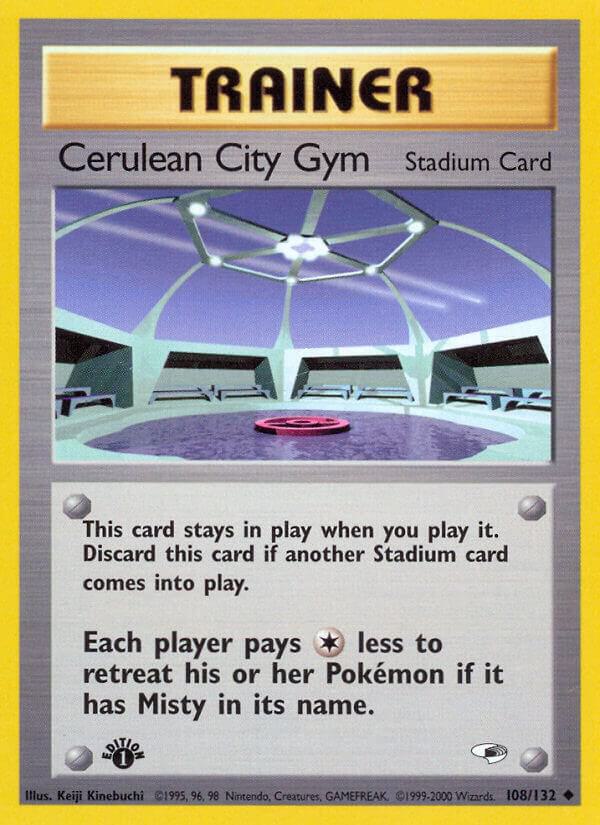 Cerulean City Gym 108/132 Unlimited Gym Heroes