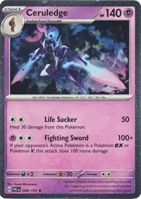 Ceruledge | 098/193 (Cosmos Holo) | Holofoil | Miscellaneous Cards & Products