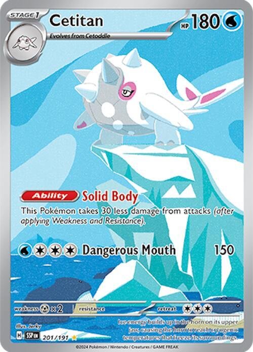 Cetitan 201/191 Holofoil SV08: Surging Sparks Cetitan 201/191 Holofoil SV08: Surging Sparks