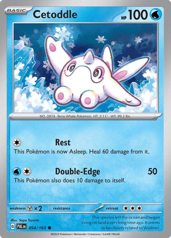 Cetoddle 054/193 Normal SV02: Paldea Evolved