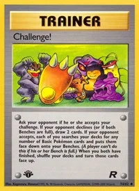 Challenge! | 74/82 | 1st Edition | Team Rocket