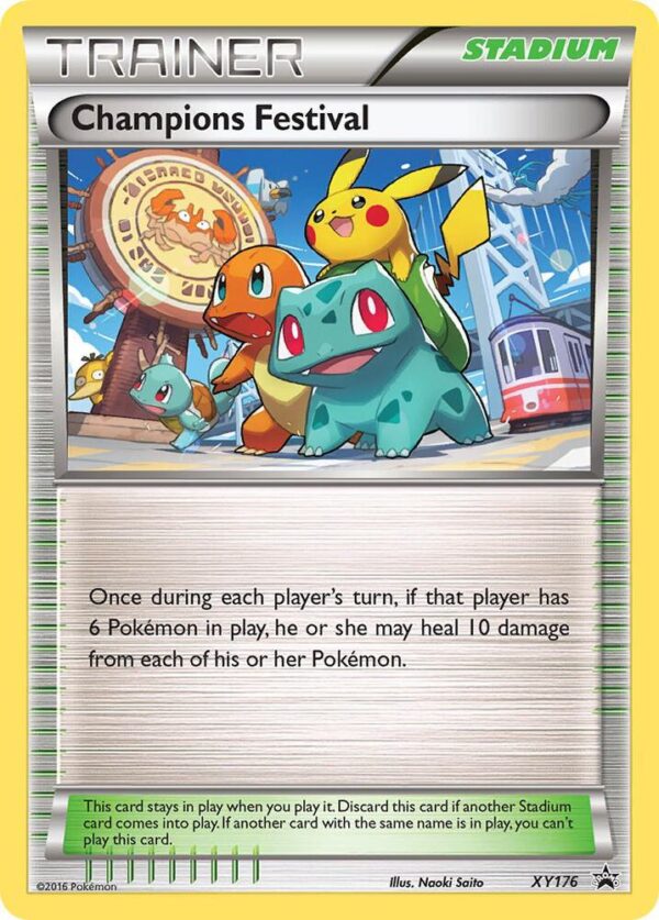 Champions Festival (2016) XY176 Normal XY Promos