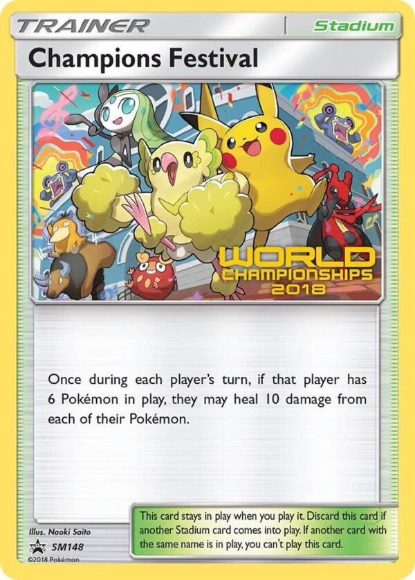 Champions Festival SM148 (World Championships 2018) Normal SM Promos