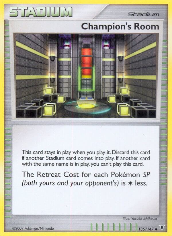 Champion’s Room 135 Reverse Holofoil Supreme Victors Champion’s Room 135 Reverse Holofoil Supreme Victors