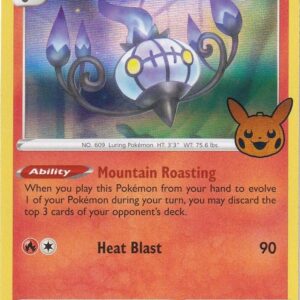 Chandelure 026/196 Holofoil Trick or Trade BOOster Bundle 2023 Chandelure 026/196 Holofoil Trick or Trade BOOster Bundle 2023