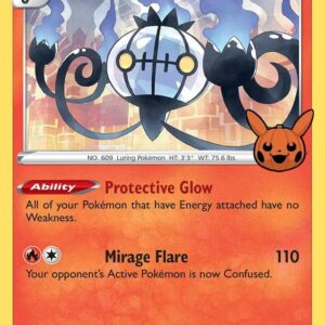 Chandelure 033/192 Holofoil Trick or Trade BOOster Bundle