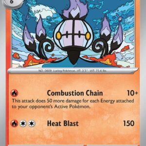 Chandelure 038/197 Normal SV03: Obsidian Flames