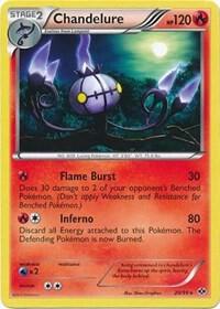 Chandelure 20/99 020/099 Normal Deck Exclusives