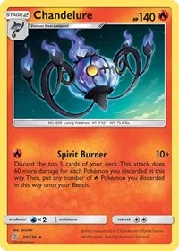 Chandelure | 30/236 | Holofoil | SM - Unified Minds
