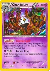 Chandelure | 43/119 (Cosmos Holo) | 043/119 | Holofoil | Blister Exclusives