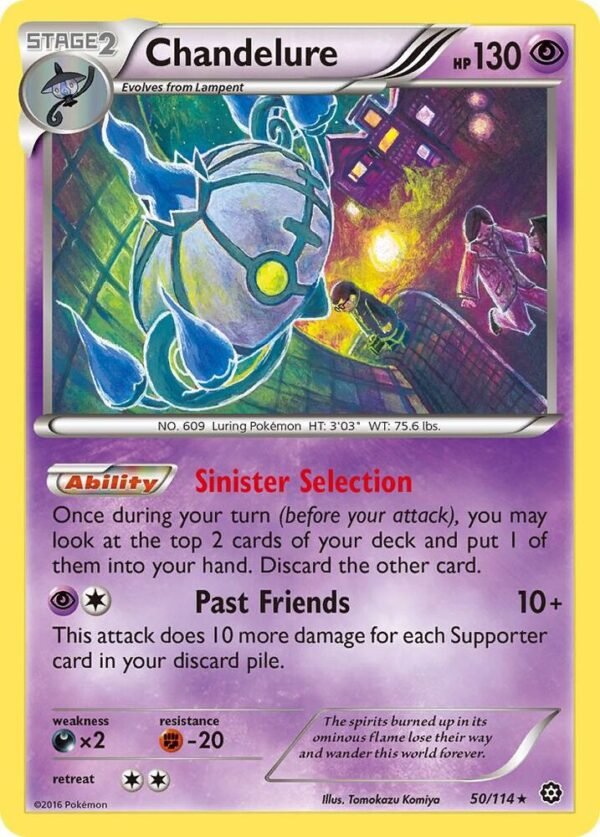 Chandelure 50/114 Holofoil XY – Steam Siege