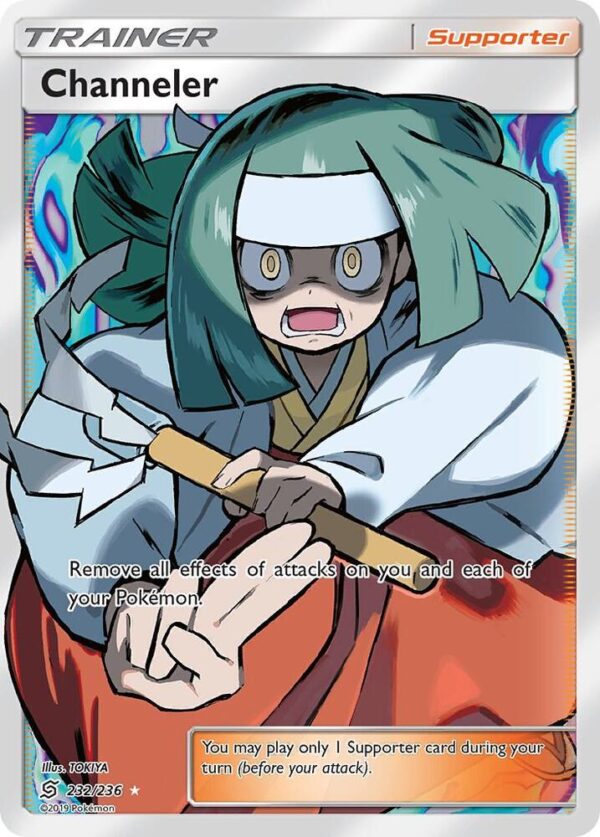 Channeler (Full Art) 232/236 Holofoil SM – Unified Minds Channeler (Full Art) 232/236 Holofoil SM – Unified Minds