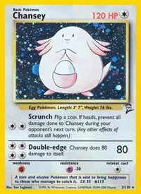 Chansey | 003/130 | Holofoil | Base Set 2