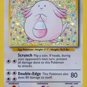 Chansey 015/034 Holofoil Trading Card Game Classic