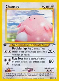 Chansey | 031/105 | Unlimited | Neo Destiny