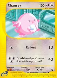 Chansey | 069/147 | Reverse Holofoil | Aquapolis