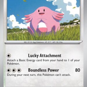 Chansey 133/167 Normal SV06: Twilight Masquerade Chansey 133/167 Normal SV06: Twilight Masquerade
