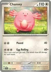 Chansey | 144/198 | Normal | SV01: Scarlet & Violet Base Set Chansey | 144/198 | Normal | SV01: Scarlet & Violet Base Set