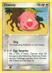 Chansey | 19/112 | Reverse Holofoil | FireRed & LeafGreen
