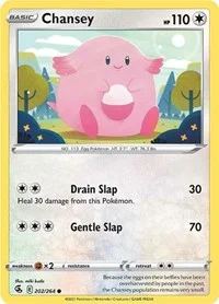 Chansey | 202/264 | Reverse Holofoil | SWSH08: Fusion Strike