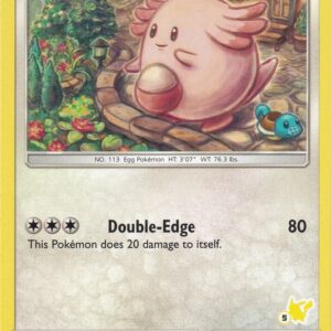 Chansey 46/68 (#5 Pikachu Stamped) 046/068 Normal Battle Academy Chansey 46/68 (#5 Pikachu Stamped) 046/068 Normal Battle Academy