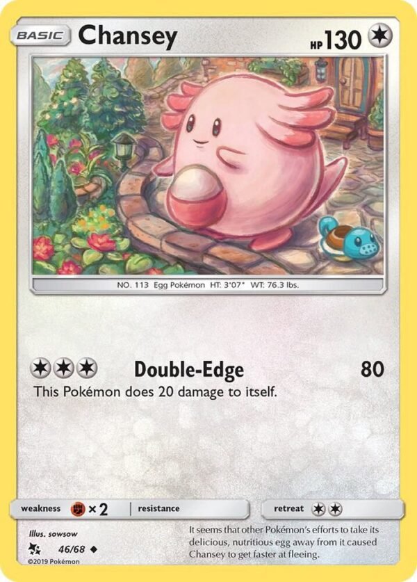 Chansey 46/68 Normal Hidden Fates Chansey 46/68 Normal Hidden Fates