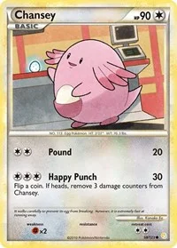 Chansey | 58/123 | Reverse Holofoil | HeartGold SoulSilver