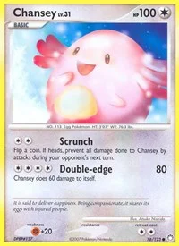 Chansey | 76/123 | Normal | Mysterious Treasures