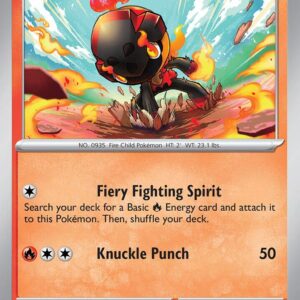 Charcadet 026/182 Reverse Holofoil SV04: Paradox Rift Charcadet 026/182 Reverse Holofoil SV04: Paradox Rift