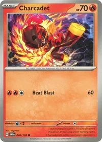 Charcadet | 040/198 | Reverse Holofoil | SV01: Scarlet & Violet Base Set