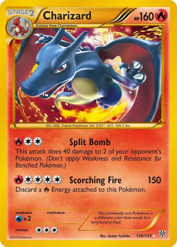 Charizard 136/135 Holofoil Plasma Storm Charizard 136/135 Holofoil Plasma Storm