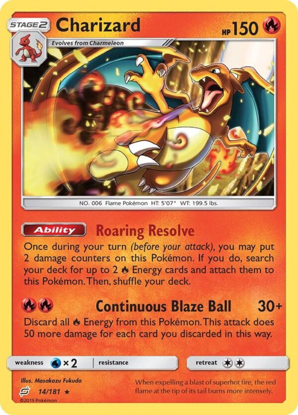 Charizard 14/181 Normal SM – Team Up Charizard 14/181 Normal SM – Team Up