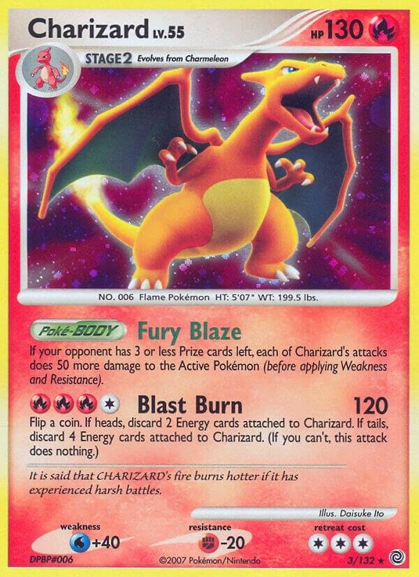 Charizard 3/132 Reverse Holofoil Secret Wonders Charizard 3/132 Reverse Holofoil Secret Wonders