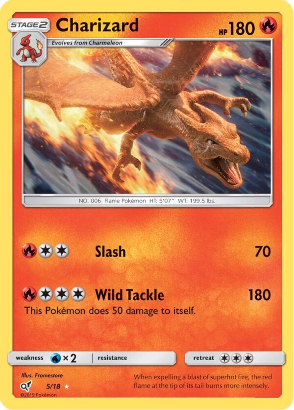 Charizard 5/18 Holofoil Detective Pikachu