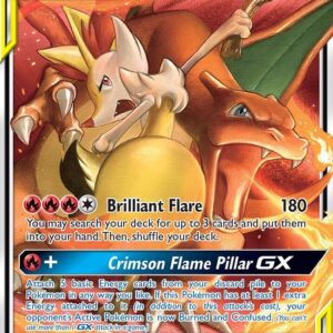 Charizard & Braixen GX 22/236 Holofoil SM – Cosmic Eclipse