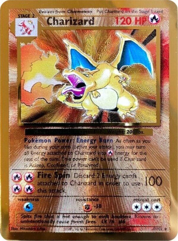 Charizard (Celebrations Metal Card) 004/102 Holofoil Miscellaneous Cards & Products