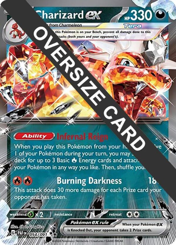 Charizard ex 054/091 Holofoil Jumbo Cards Charizard ex 054/091 Holofoil Jumbo Cards